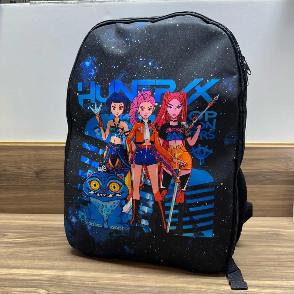 Kpop Hunters Huntrix Derpy & Sussie Kids Backpack School Bag